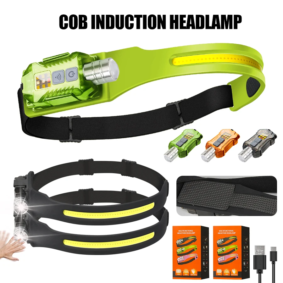 Fishing Headlamp - Powerful LED Headlamp Portable Rechargeable Head