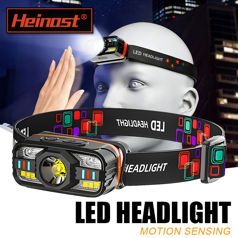 Fishing Headlamp - USB Rechargeable LED Headlamp Portable Light