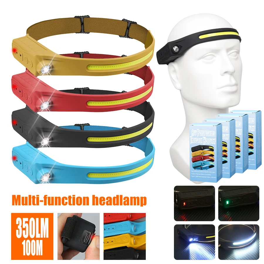 Rechargeable Headlamp 350 Lume - Fishing Headlamp 评论和价格
