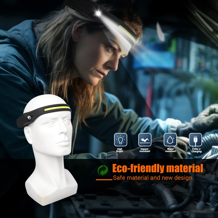 Rechargeable Headlamp 350 Lume - Fishing Headlamp 评论和价格