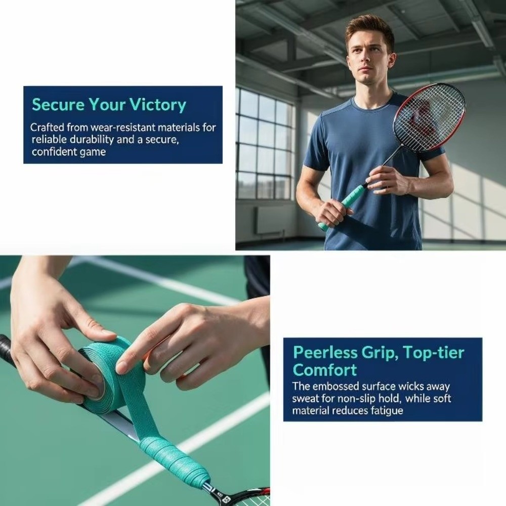Sweat-Absorbent Badminton Hand - Fishing Rod Wrap Tape 评论和价格