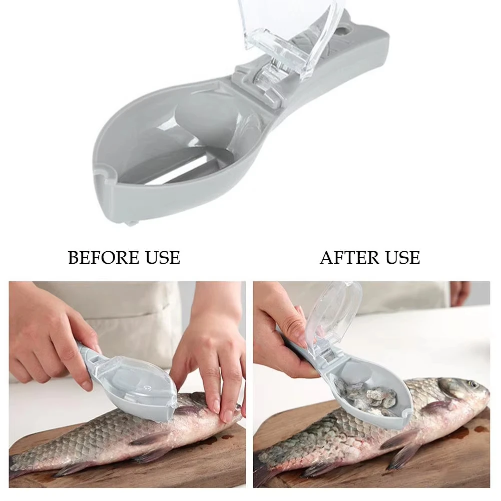 Manual Fish Scale Scraper with - Fishing Equipment Kitchener 评论和价格