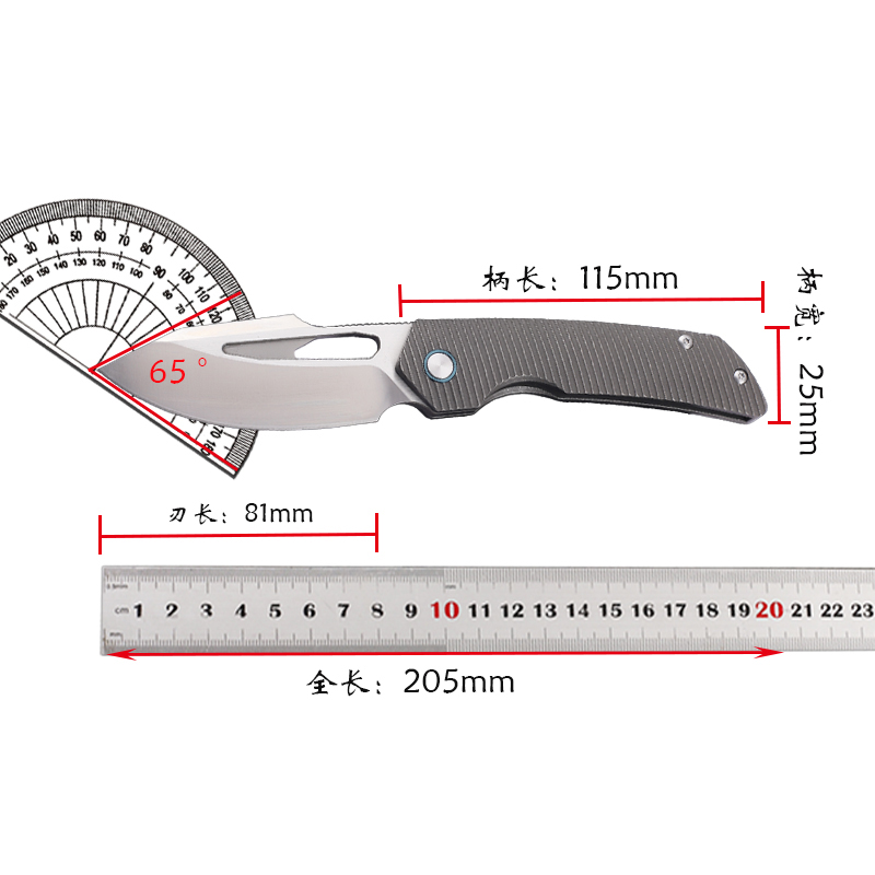 New titanium alloy handle M390 - Fishing Equipment Kitchener 评论和价格