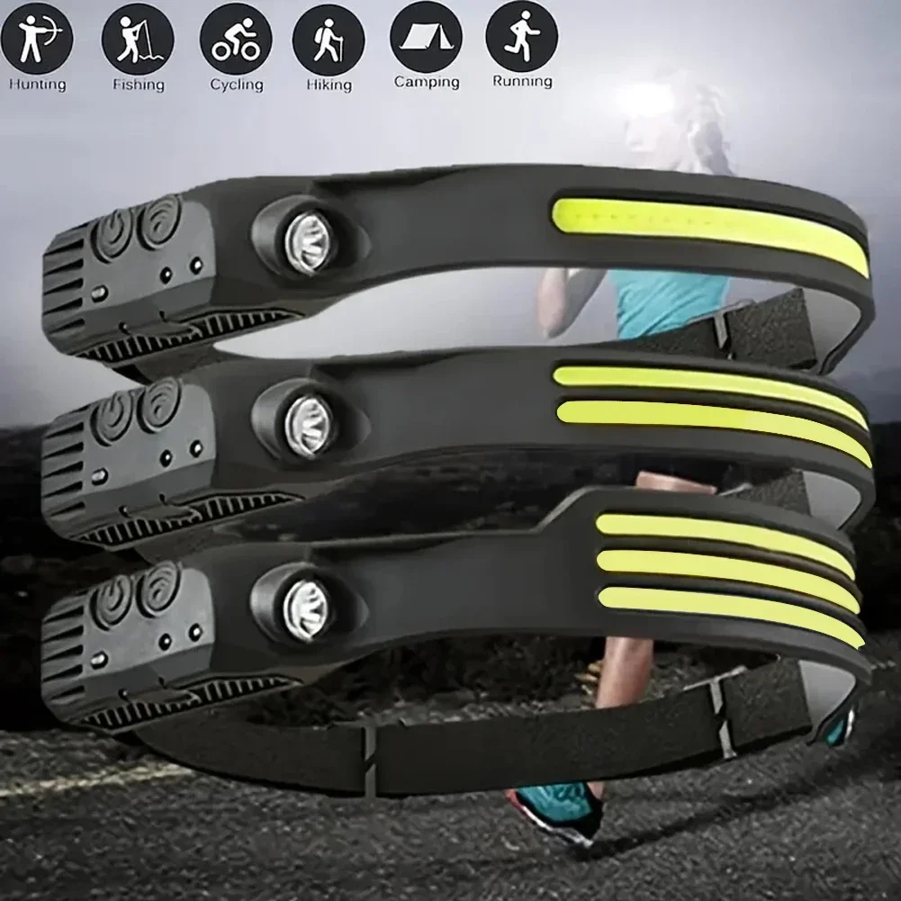 LED Sensor Headlamp Built-in B - Fishing Headlamp 评论和价格