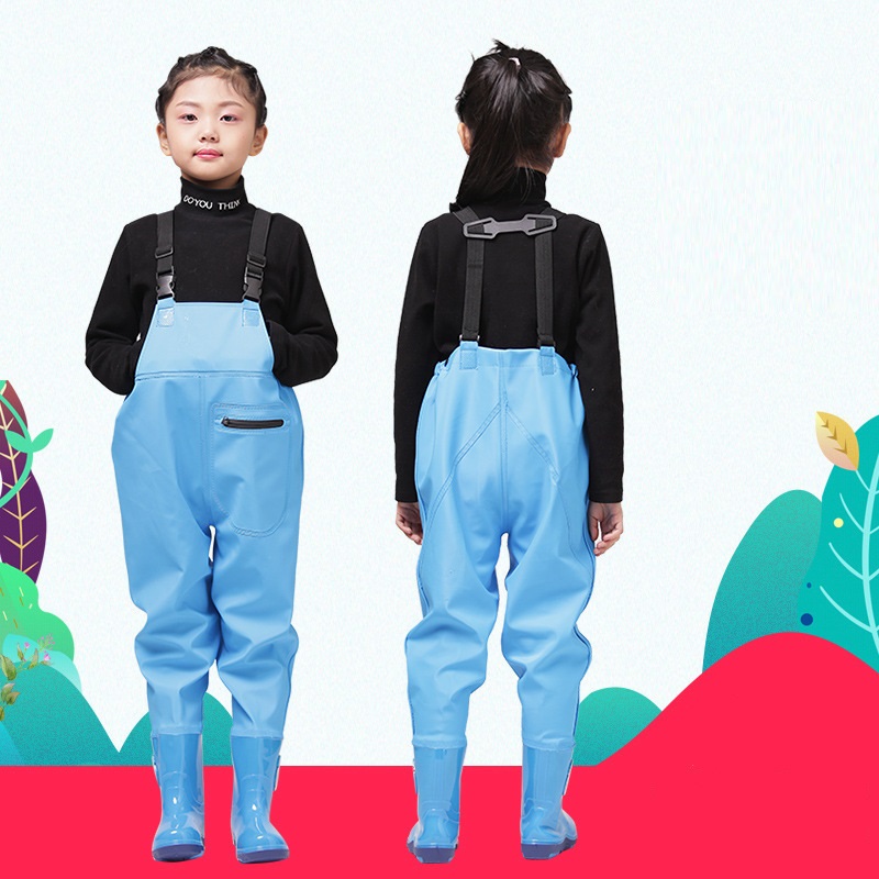 Fishing Chest Waders with Boot - Fishing Equipment Kids 评论和价格