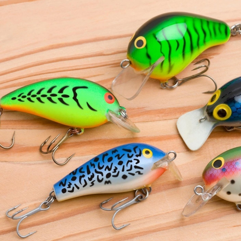  6Pcs Fishing Lure Drawing Tem - Fishing Equipment Used 评论和价格