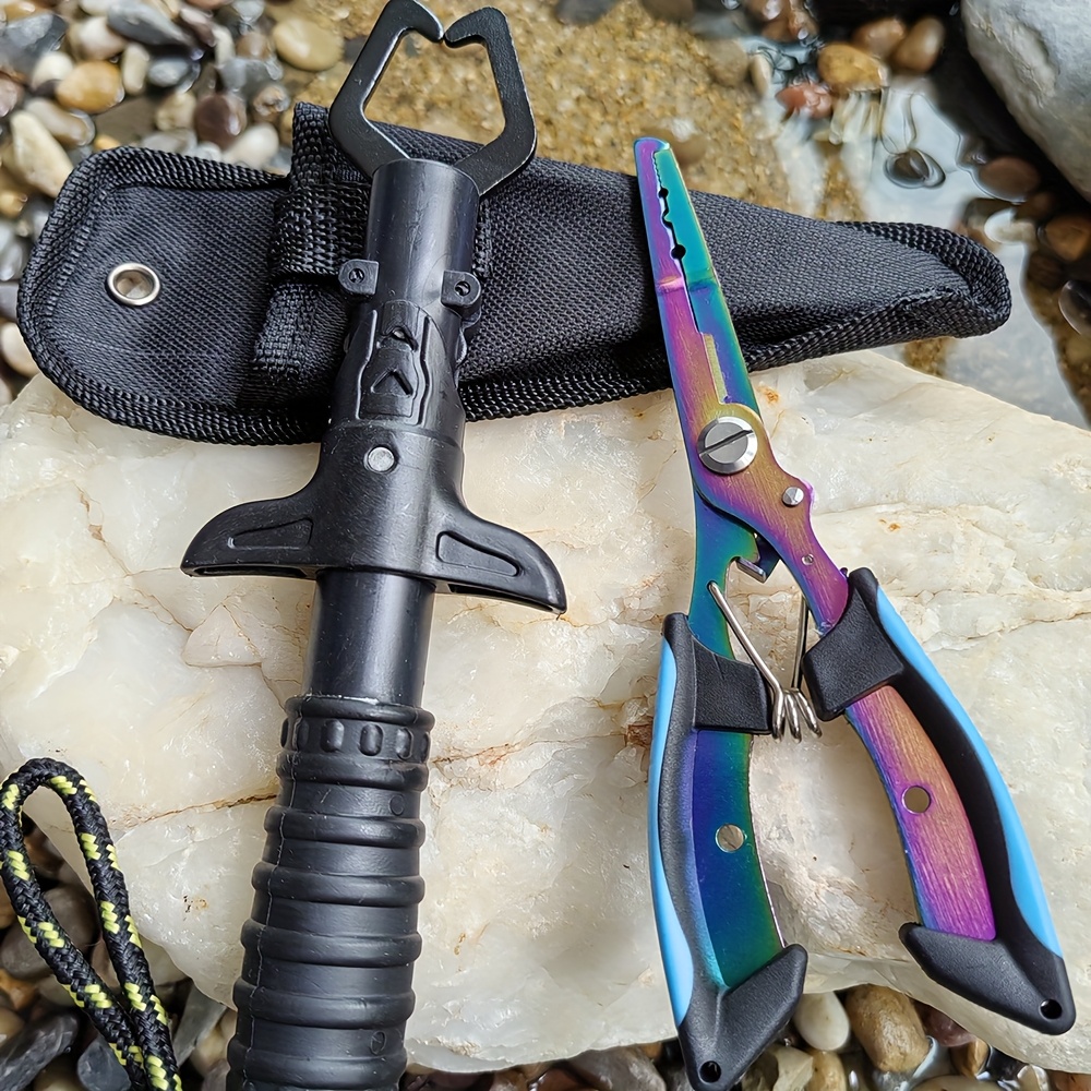 Fishing Pliers and Gripper Set - Fishing Equipment Pictures 评论和价格