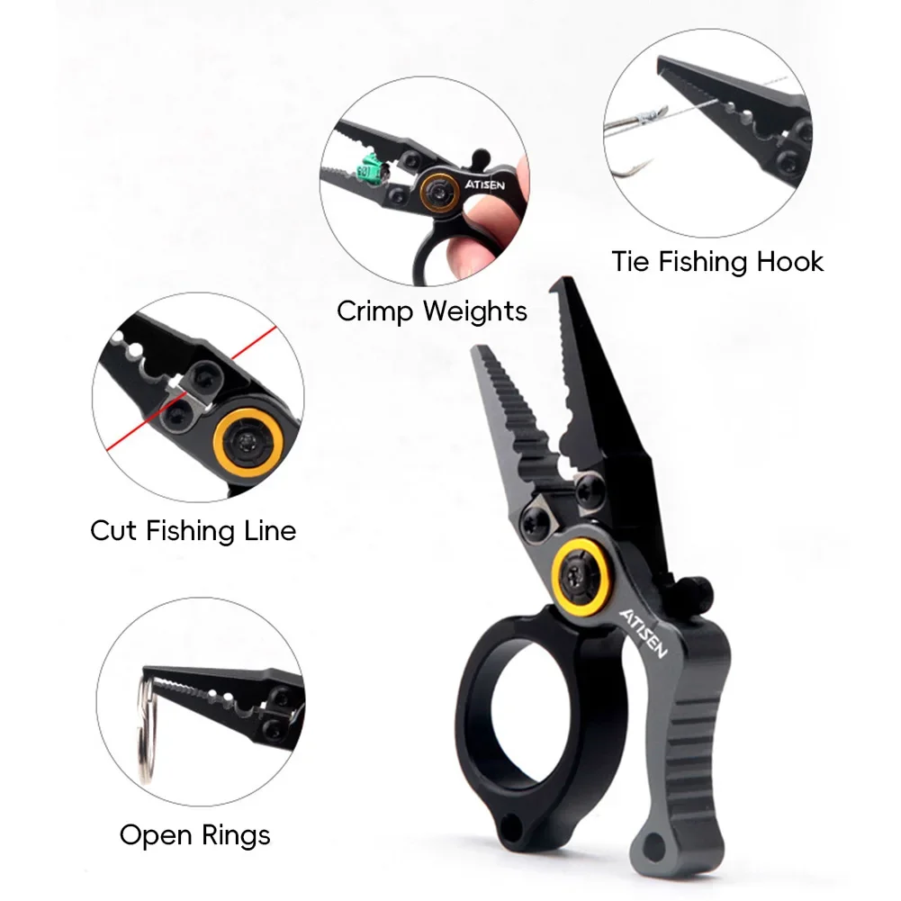 Fishing Pliers Mini Size Outdo - Fishing Equipment Pictures 评论和价格