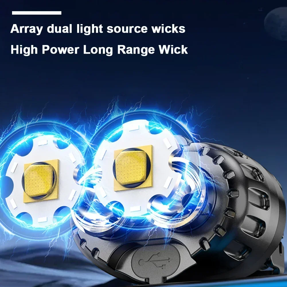 Powerful LED Headlamp IPX4 Wat - Fishing Headlamp 评论和价格