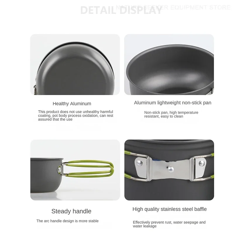 Camping Tableware Kit Outdoor  - Fishing Equipment Kitchener 评论和价格